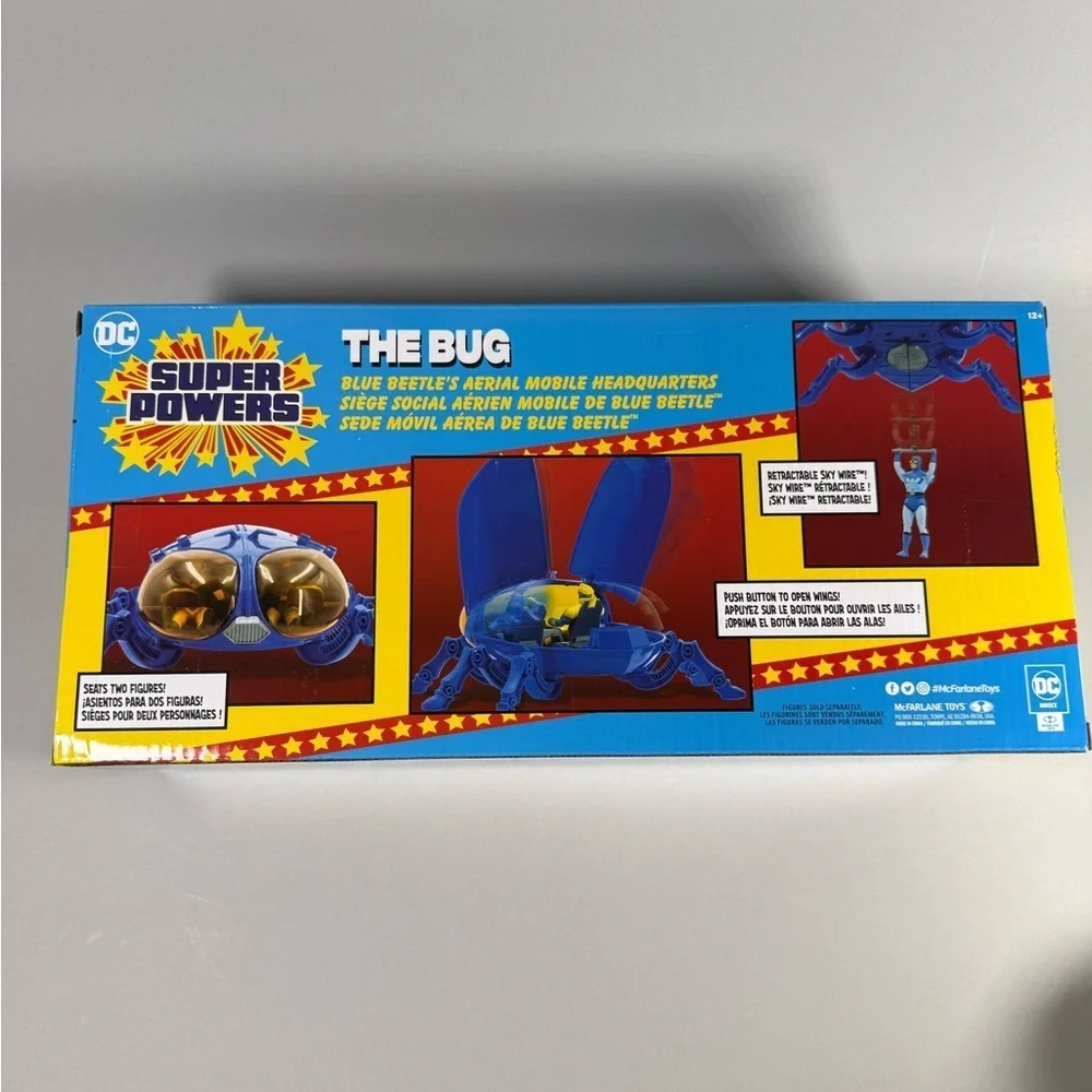 New McFarlane DC Super PowersThe Bug (Blue Beetle’s Aerial Mobile Headquarters)